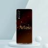 Constellation Virgo Aries Transparent Phone Case for Samsung Galaxy A16 A14 A12 A22 A24 A42 A02 A03S A06 A50 A20 A30 A40 Cover