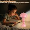 Mushroom Flower Bud Bedside Lamp Tri Color Dimming Atmosphere Light Decor Light  Home Decoration