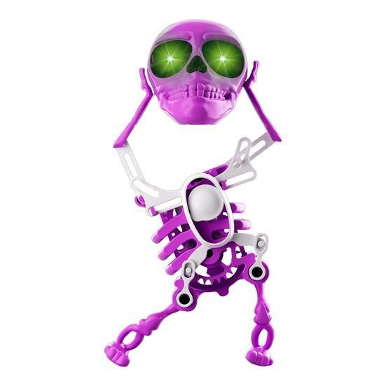 Dancing Swinging Skeleton Toy Kids 3D Halloween Articulated Skeleton Spring