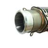 60mm auf 51mm auf 36mm Motorrad Auspuff Schalldämpfer Adapter Kopf Baustahl Konverter Adapter Reduzierstück Verbindungsrohr