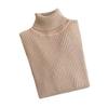 Women Bottom Sweater Turtleneck Long Sleeve Slim Fit Knitting Tops