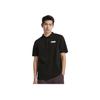 Puma Logo Buchstaben Print Kurzarm Poloshirt Herren Poloshirts Schwarz 848736-01