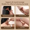 Body Meridian Massage Comb Resin Deer Antlers Wide Tooth Acupuncture Help Blood Circulation Anti-static Smooth Hair Tool