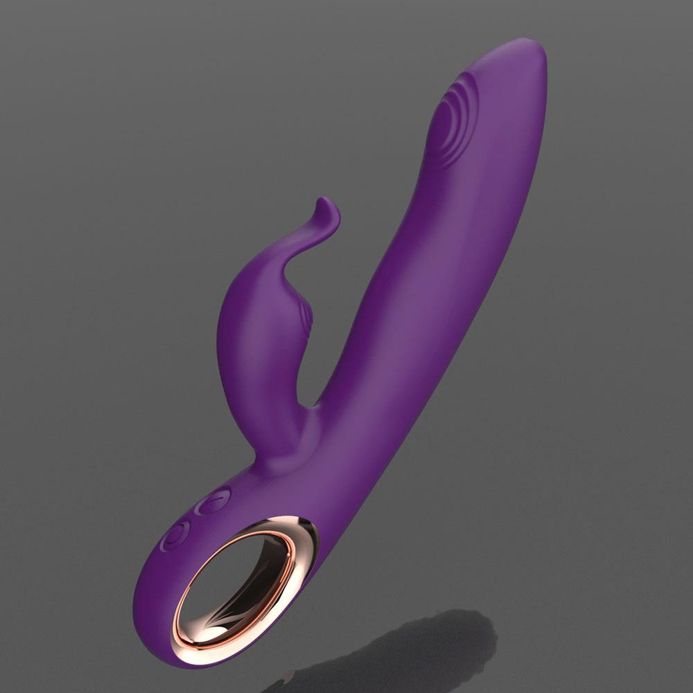 Thrusting Rabbit Vibrator for Women Rechargeable 10 Vibration Modes G Spot Massager Clitoral Stimulator Adult Sex Toys Female Masturbation