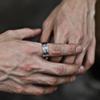 Vintage-Style Pi Xiu Ring Men Women Adjustable Open Band Retro Chinese Mythical Beast Jewelry