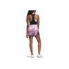 Adidas Originals Striped Short Sleeve Fitted Dress Women Dresses Purple IL9594