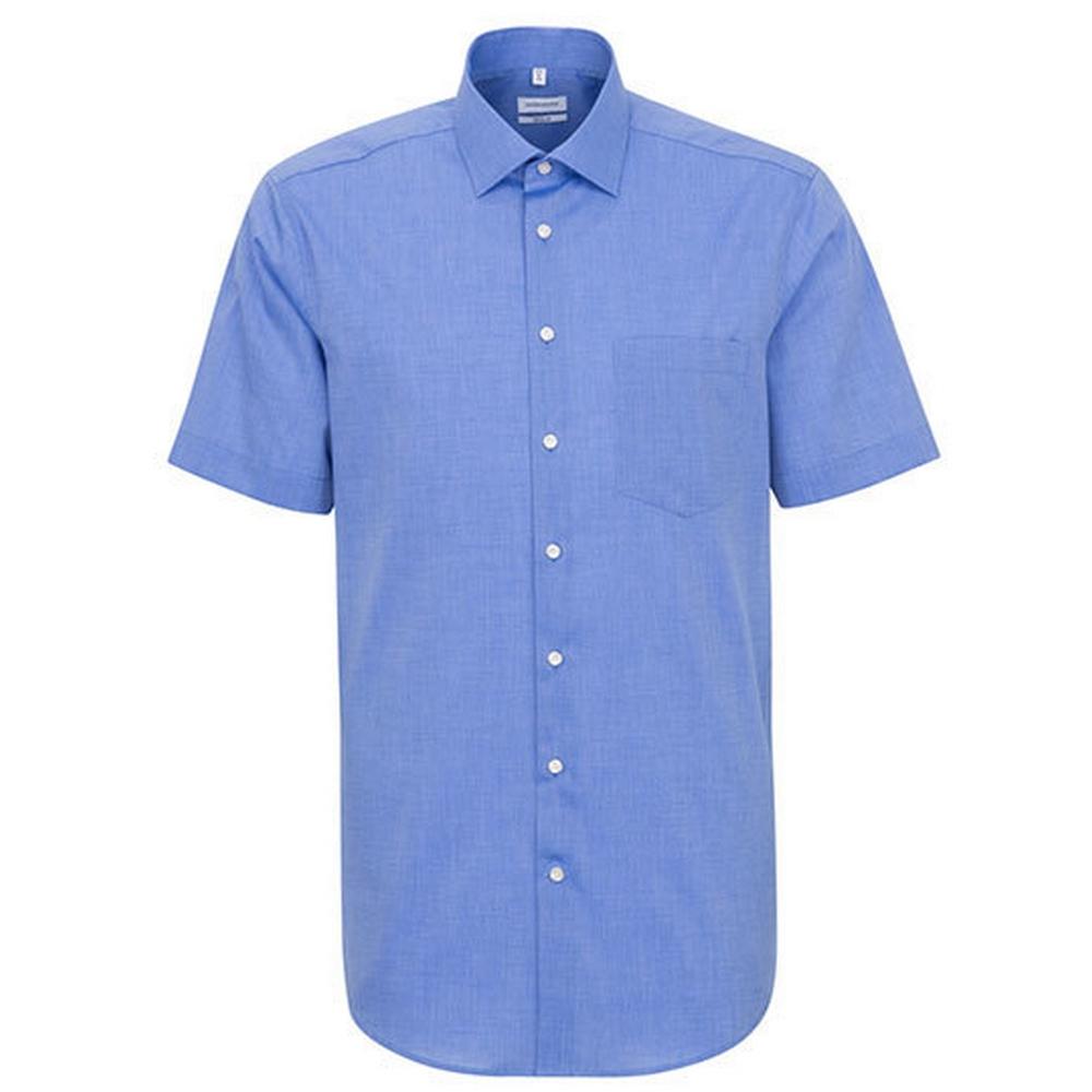 Seidensticker Mens Regular Short-Sleeved Shirt