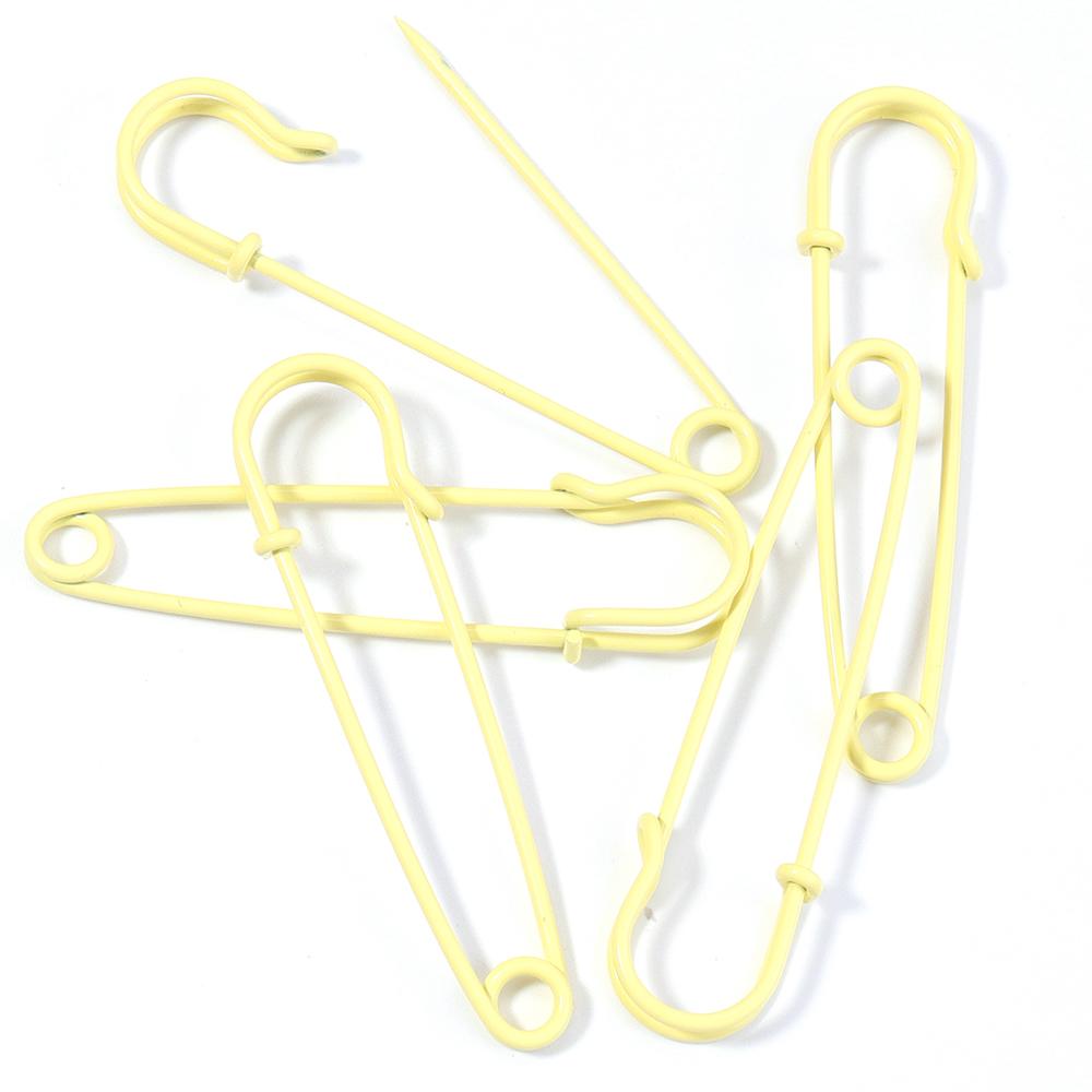 10pcs/lot Bright Color Safety Pins Metal Iron Brooch Pins Base Setting For Jewelry Making DIY Crafts Brooch Decoration Supplies