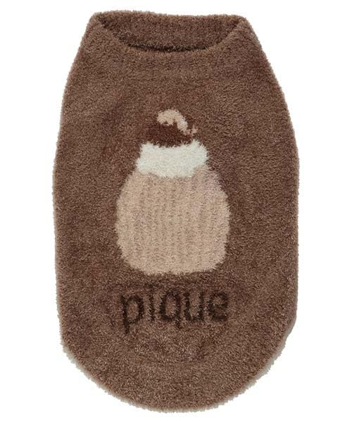 

Пике Кот Кекс No Suri JQ Пуловер PAGG244589 BRW S [Мороженое и Собака] CAT&DOG