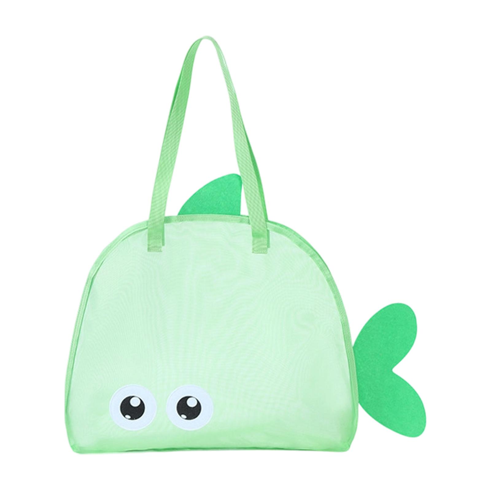 Children s Beach Mesh Bag Large Capacity Toy Storage Bag Durable Lightweight Sandproof Carrying Tote for Outdoor Beach Use One Size