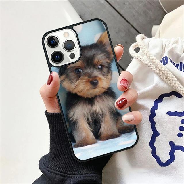 Yorkshire Terrier Yorkie Dog Coque Shell For iPhone 17 Air 15 16e 14 13 12 Pro Max 11 Pro Max Plus Phone Case Cover