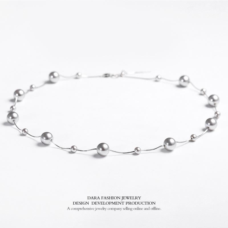 

Shijia 2024 Модное длинное многослойное жемчужное колье-чокер для женщин - Осенне-зимний стиль высокого класса