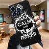 Spades Poker Play Cards Ace Art Case For iPhone 17 15 14 13 12 11 16 Pro Max Mini Plus 16e 17 Air Bumper Cover Accessories