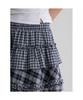8seconds Frill Check Mini Skirt Navy