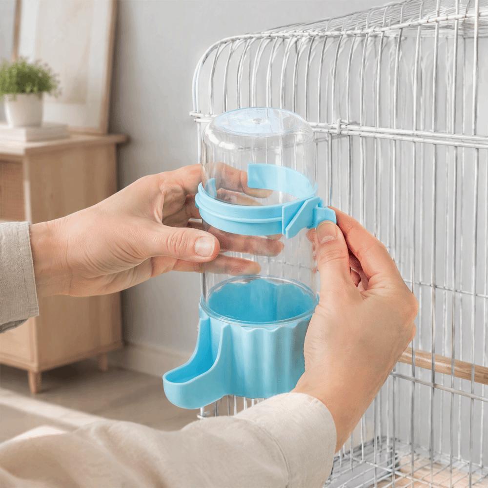 Thickened Clear Automatic Bird Waterer Pet Parrot Waterer For Pet Parrot