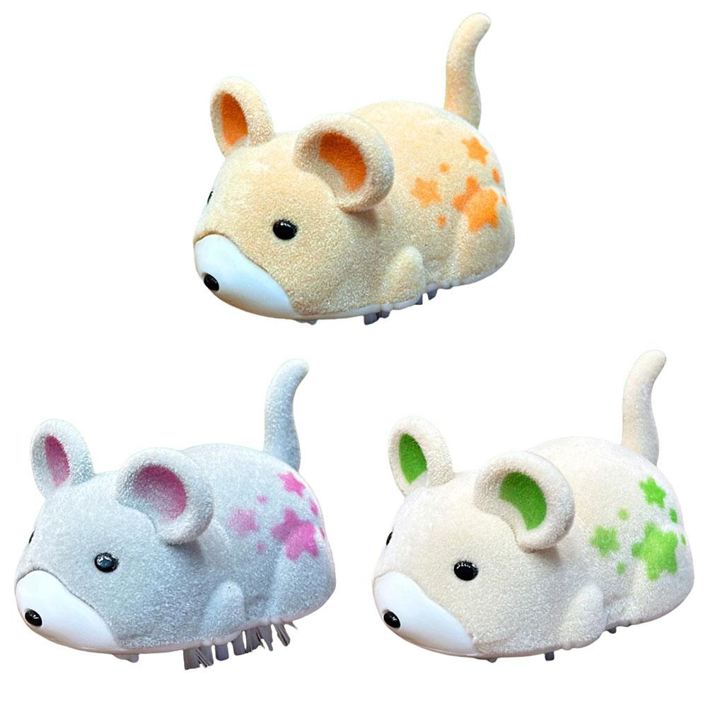 Electric Cat Toy Mouse Interactive Simulation Electric Hamster Cat Toy Self-Moving Obstacles Avoid Interactive Cat Toy
