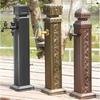 Tuqiu Antique Garden Faucet  Red Bronze Outdoor Faucet Black Outdoor Stand Faucet Outdoor Mixer Column Tap Single Cold
