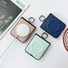 For Wireless Charging Magnetic Leather Phone Case for Motorola Razr 50 40 Ultra  Moto Razr 60 50 Ring Hinge Protective Cover