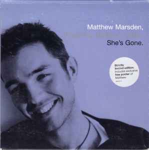 CD MATTHEW MARSDEN, DESTINY'S CHILD - She's Gone 6664915 Columbia, Viper 1998 UK Dance & Electronica Used