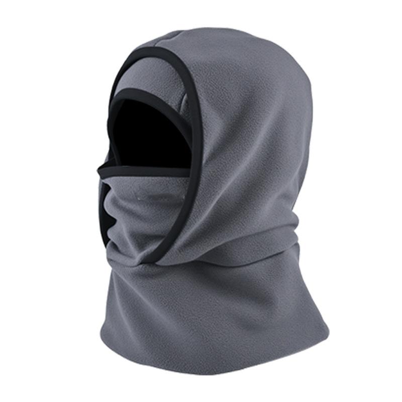 

Balaclava Ski Mask for Adults Full Face Mask Winter Thermal Cold Weather Outdoors Cover for Men Women темно серый