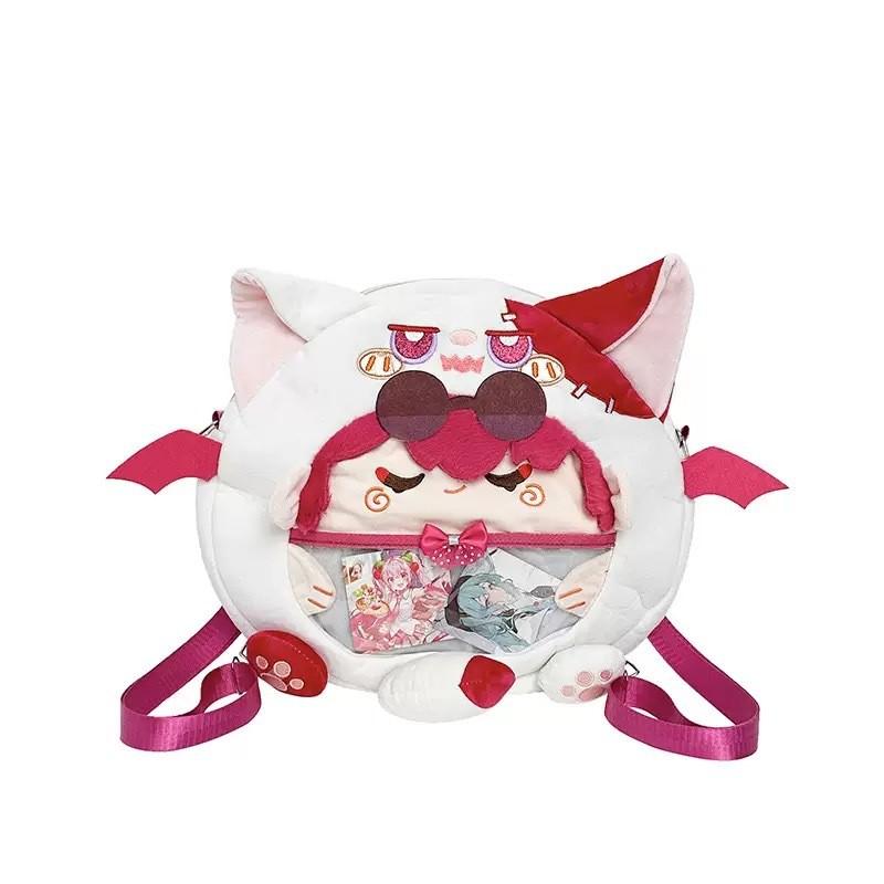 Kafka Genshin Carlos Cartoon Anime Games Shoulder Bag Backpack  For Daily Use