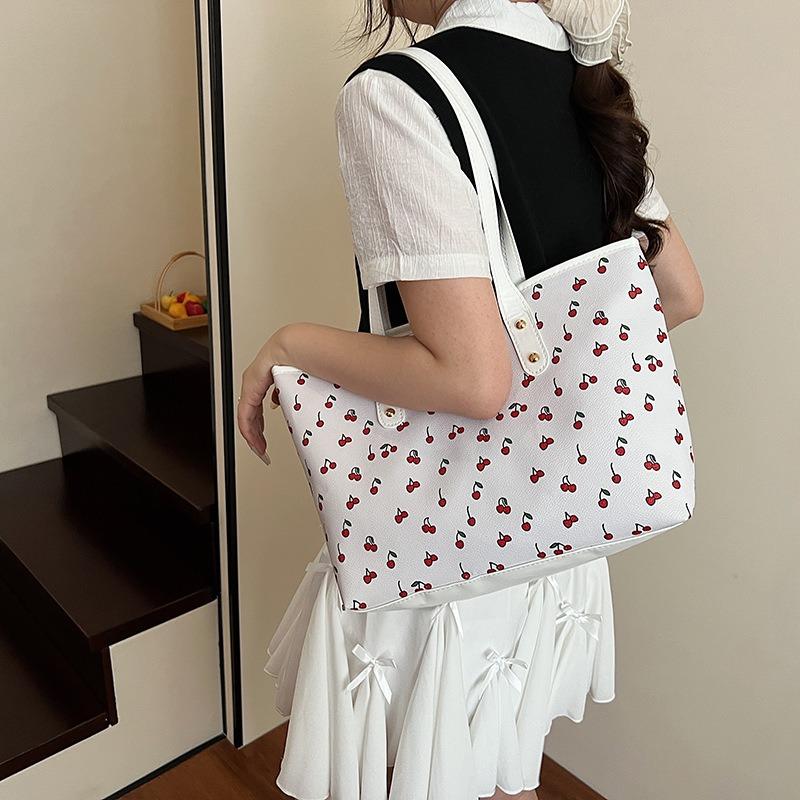 Small fresh women's lightweight tote bag, new fashionable and high-value versatile commuter shoulder handbag