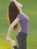 2026 Atemberaubendes Damen Fitness-Set mit kurzen Ärmeln, doppellagig, für Yoga & Pilates