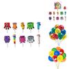 Delightful Numberblocks Theme Balloon Pull Flag Set For Festive Birthday Celebrations