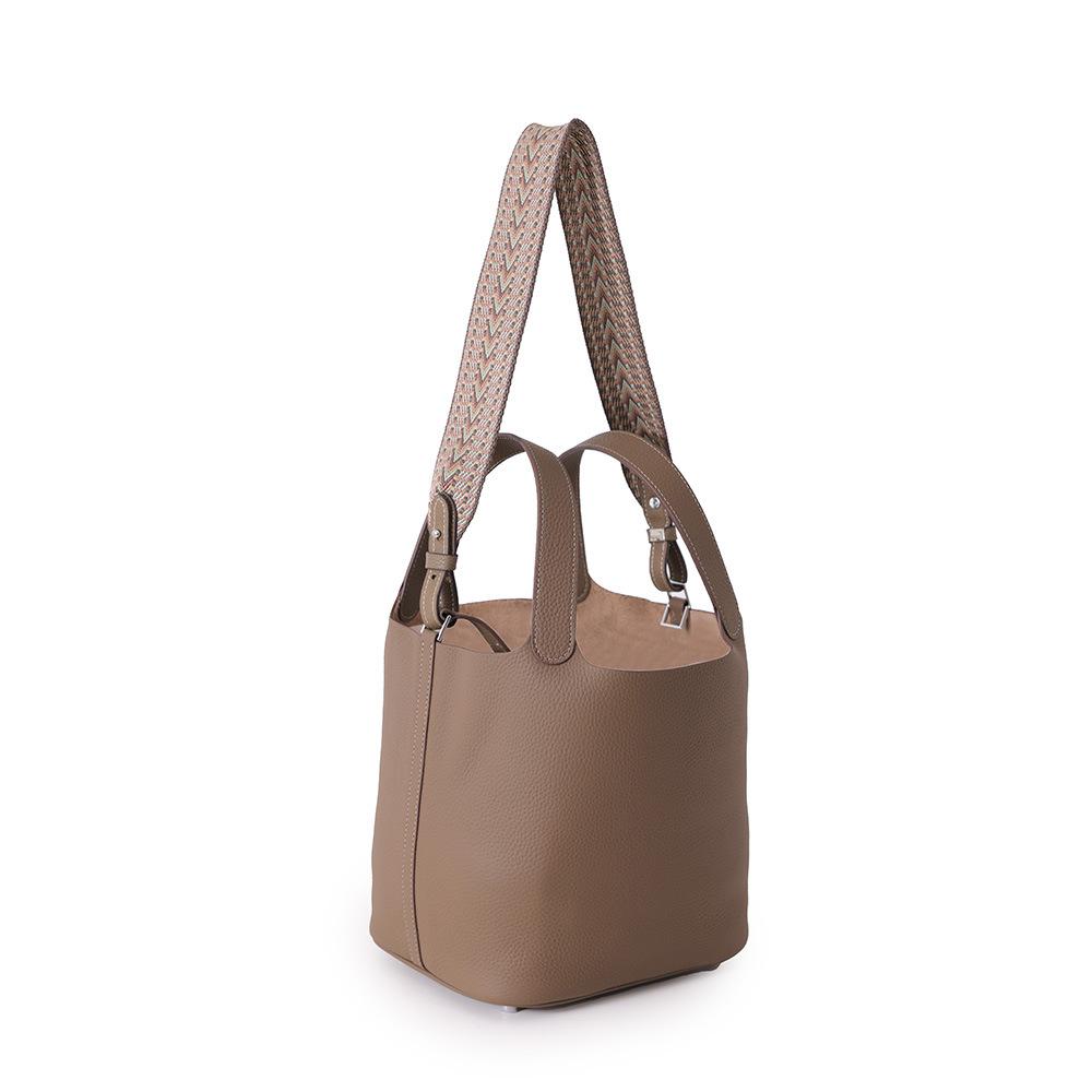 Full first layer togo cowhide women's handbag bag genuine leather vegetable basket bucket bag simple versatile bag