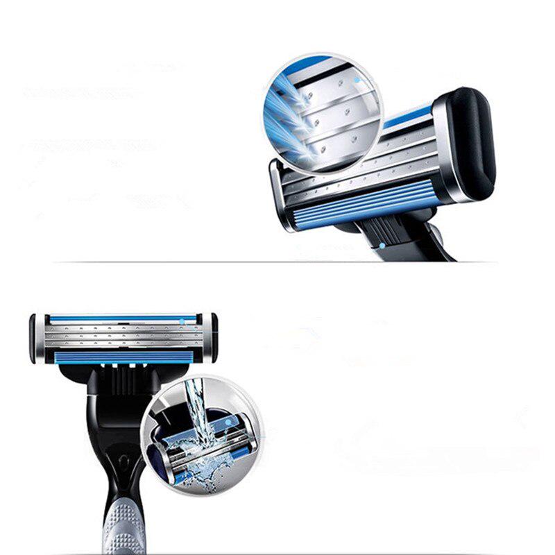 4/8 Pcs Men's Safety Razor Blades Face Care Shaving Blades Manual Shaving for Gillettee Mache 3