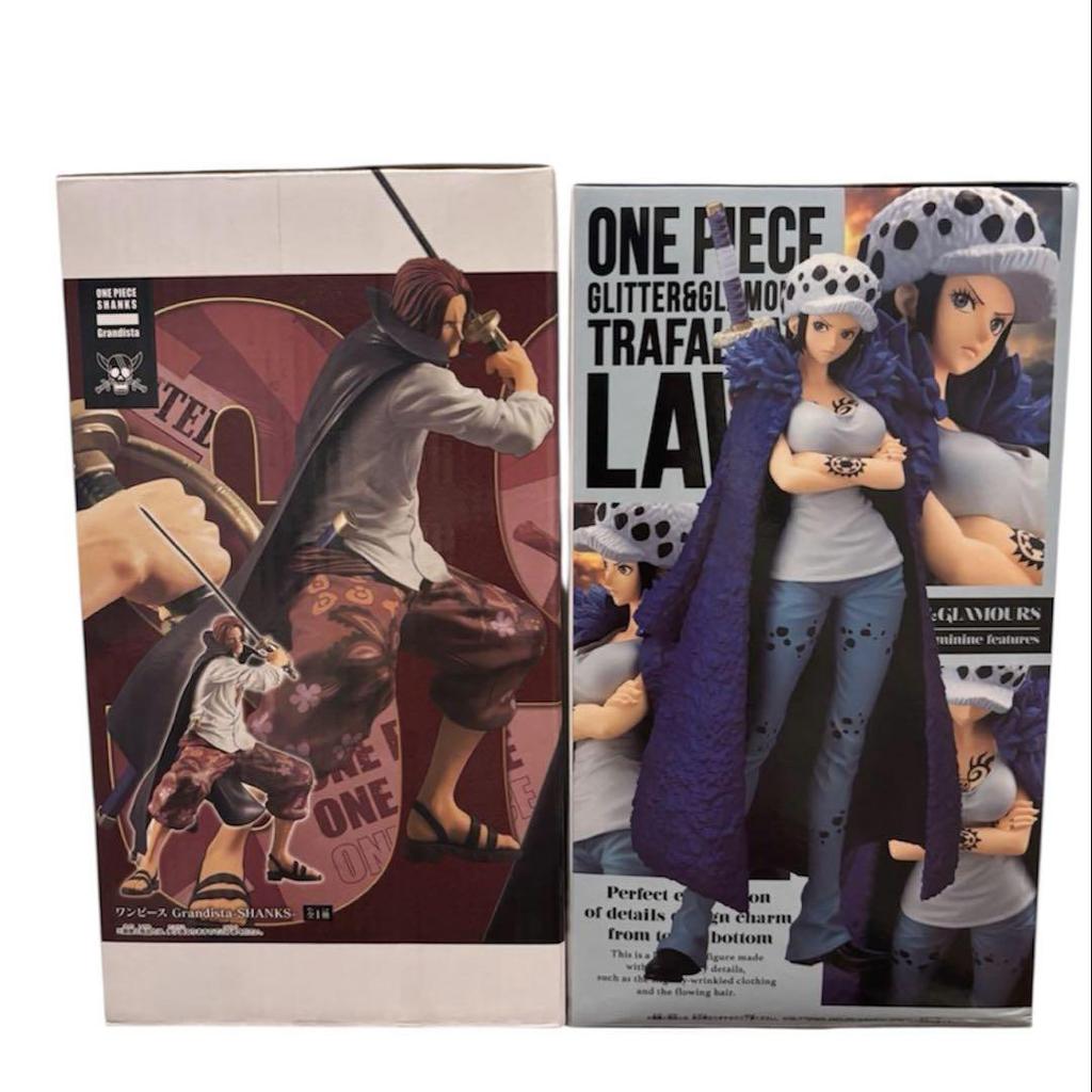[USED] One Piece Figure Shanks Law GLITTER & GLAMOURS