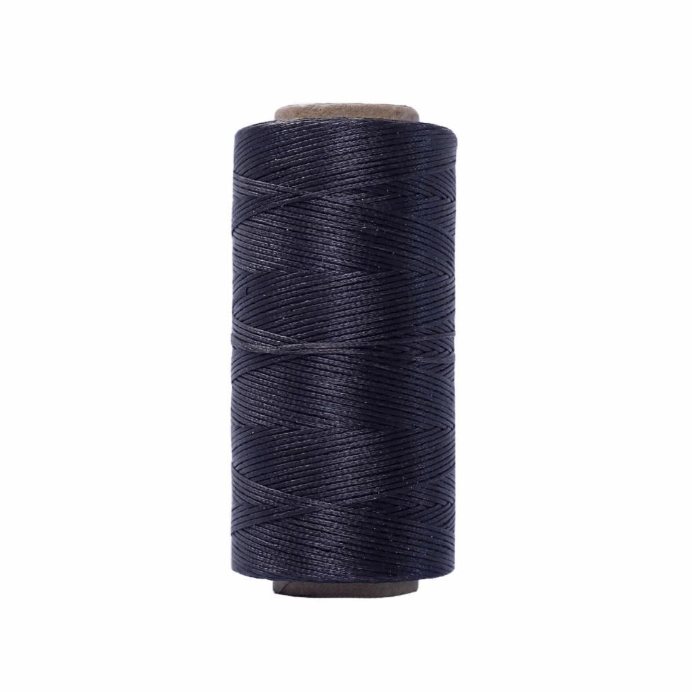 Arts Craft Wax Cotton Cord String 0.8MM Hand Stitching Thread Waxed Thread Cord Leather Repair