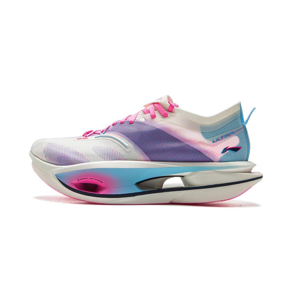 Li Ning Feidian 5 Ultra Ying Yang Colorway Unisex Running Shoes Pink Blue ARMV005-4