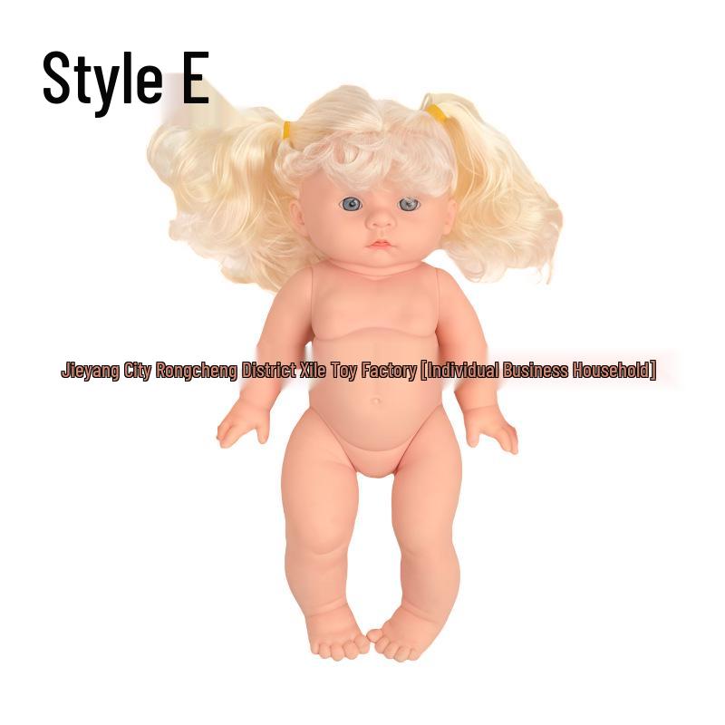 30CM 12-Inch Realistic Reborn Baby Doll - Soft Rubber, Educational Toy for Kids