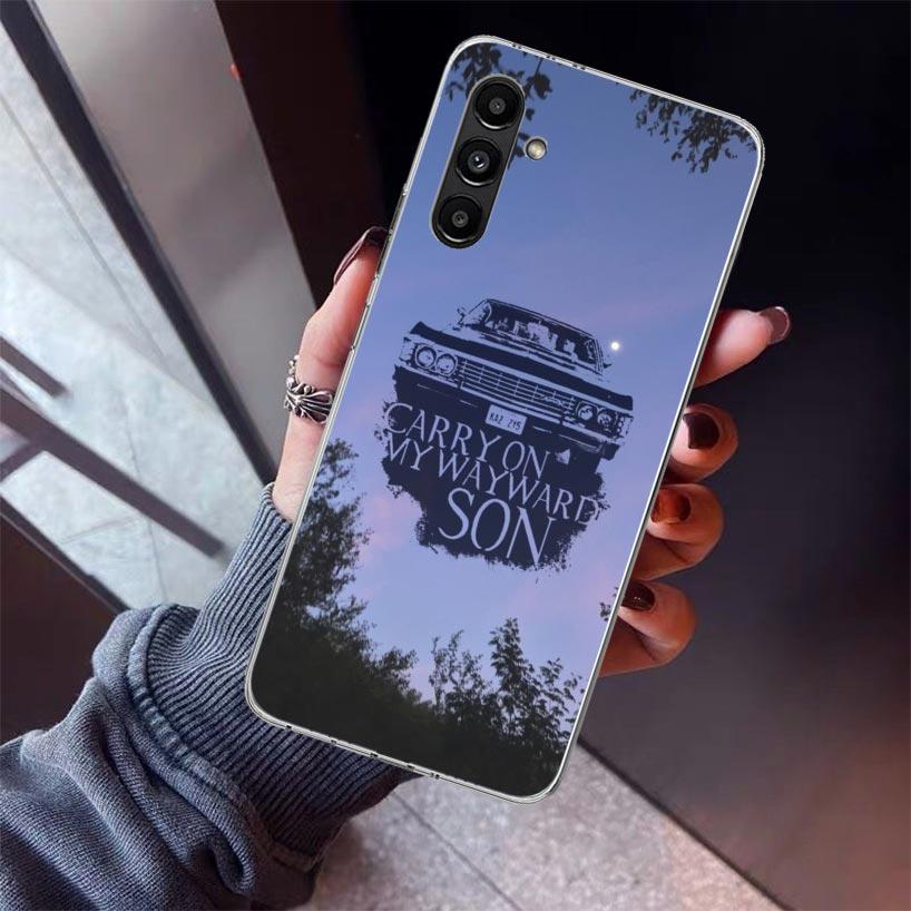 Babaite Supernatural SPN Dean And Sam Phone Case For Samsung Galaxy A17 A57 A37 A16 A26 A36 A56 A15 A25 A35 A55 A14 A13 A54 A53