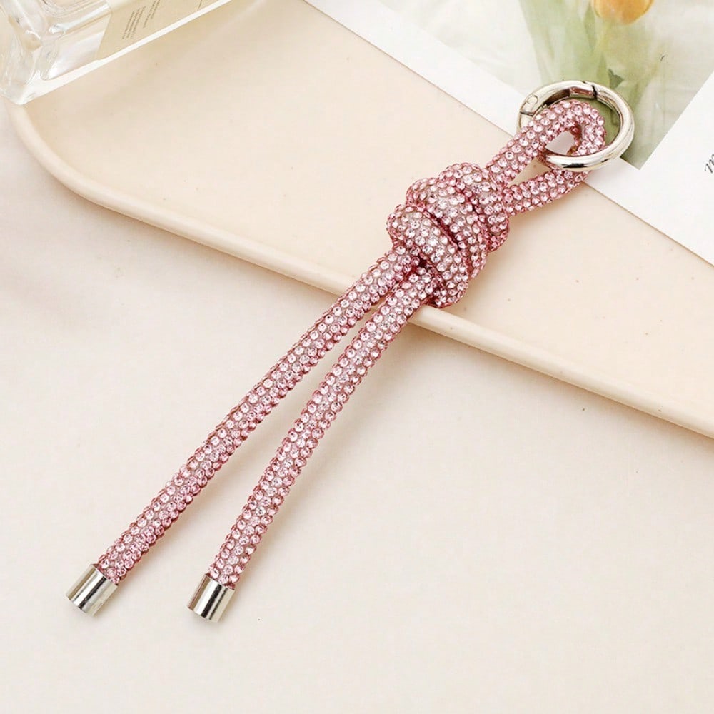 Premium Sense Diamond Chain Pendant Mobile Phone Case Keychain Pendant Accessories Rhinestone Chain Bag Mobile Phone Decorative Lanyard