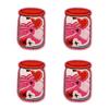 10PCS/lots Valentine's Day Embroidered Patches Pink Love Heart Patch Iron On Patches For Clothing Holiday Decoration Gift DIY
