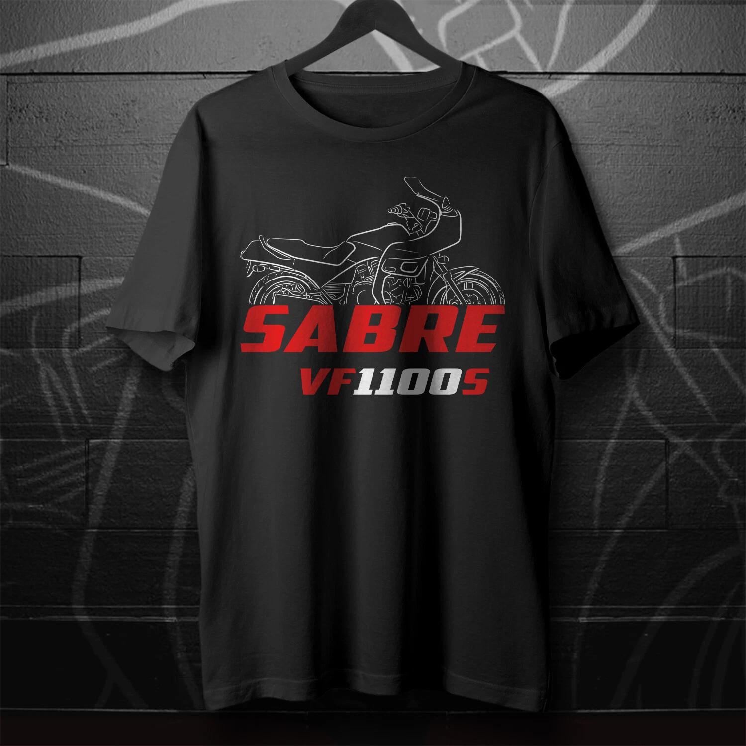 

Black men s and women s T-shirt Honda VF1100S Sabre V65 1984-1985- Motorcycle XXXL
