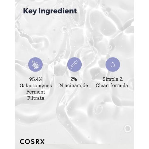 COSRX Galactomyces 95 Essence 100ml Galactomyces Fermented Filtrate Kime Essence Fermented Serum Sensitive Skin COSRX Skin Care Basic Cosmetics Korean