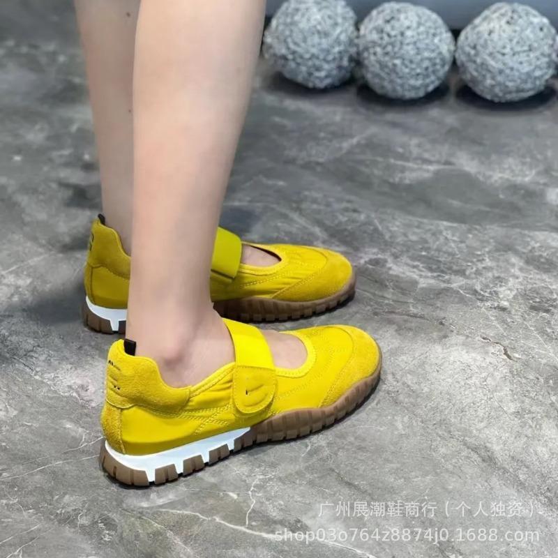 Velcro Mary Jane Single Shoes New Round Head Not Tired Feet Soft Sole Women's Shoes