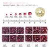 Beadsland Hot Fix Rhinestones, 6,080 Rose Rhinestones for Clothing Crafts, Mixed 6 Sizes, Includes Wax Pencil and Tweezers Kit, SS6-SS30, Rose