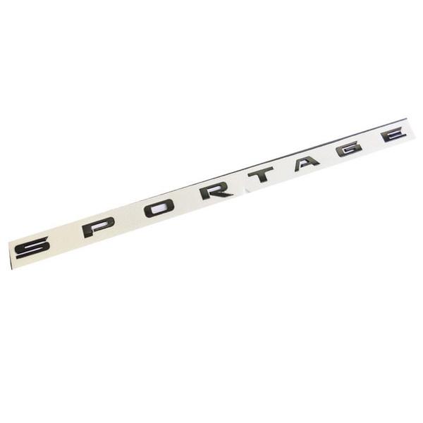 SPORTAGER Logo Aufkleber Für SPORTAGER Auto Hinten Stamm Abzeichen Aufkleber Auto Front Hood Emblem Aufkleber
