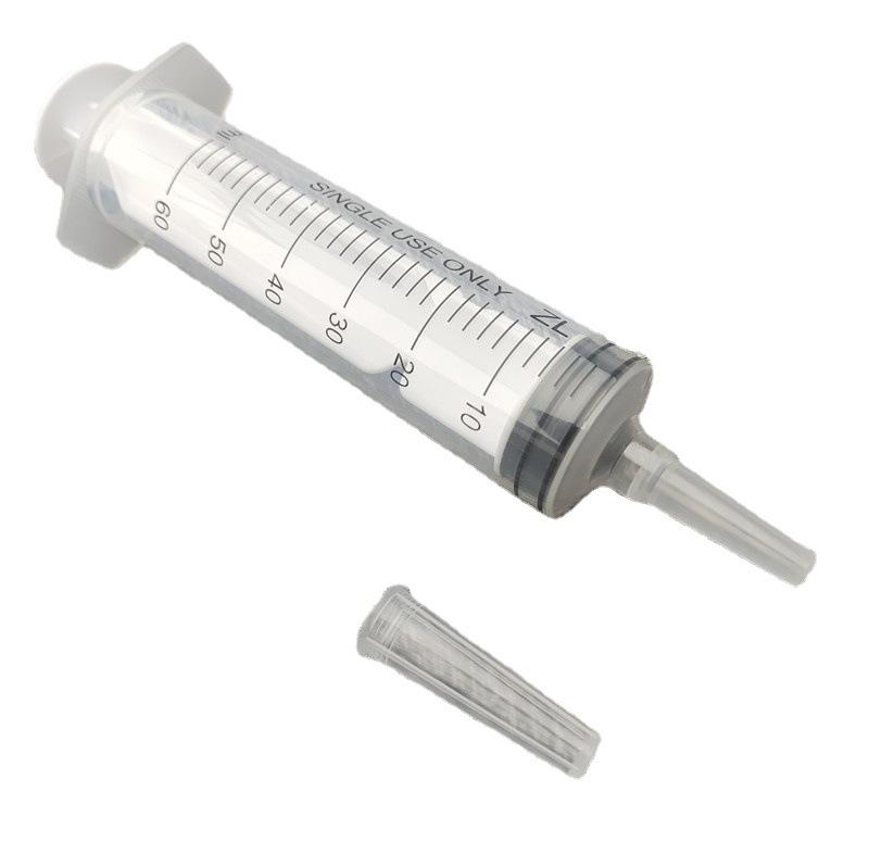 Seringă de Alimentare Nasogastrică și Irigator pentru Clismă, din Plastic, 60ml, pentru Lichide Alimentare