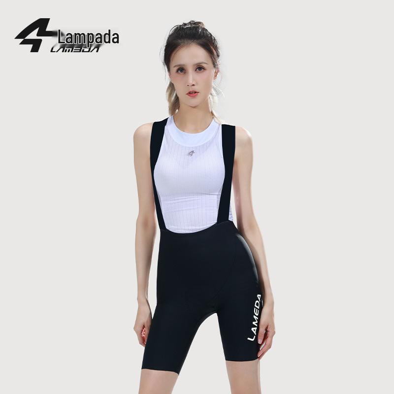 

LampaDa 25 Women s Cycling Bib Shorts with Gold Label Pad - Breathable, Sun-Protective, Road Star Moon Series (Spring/Summer) L