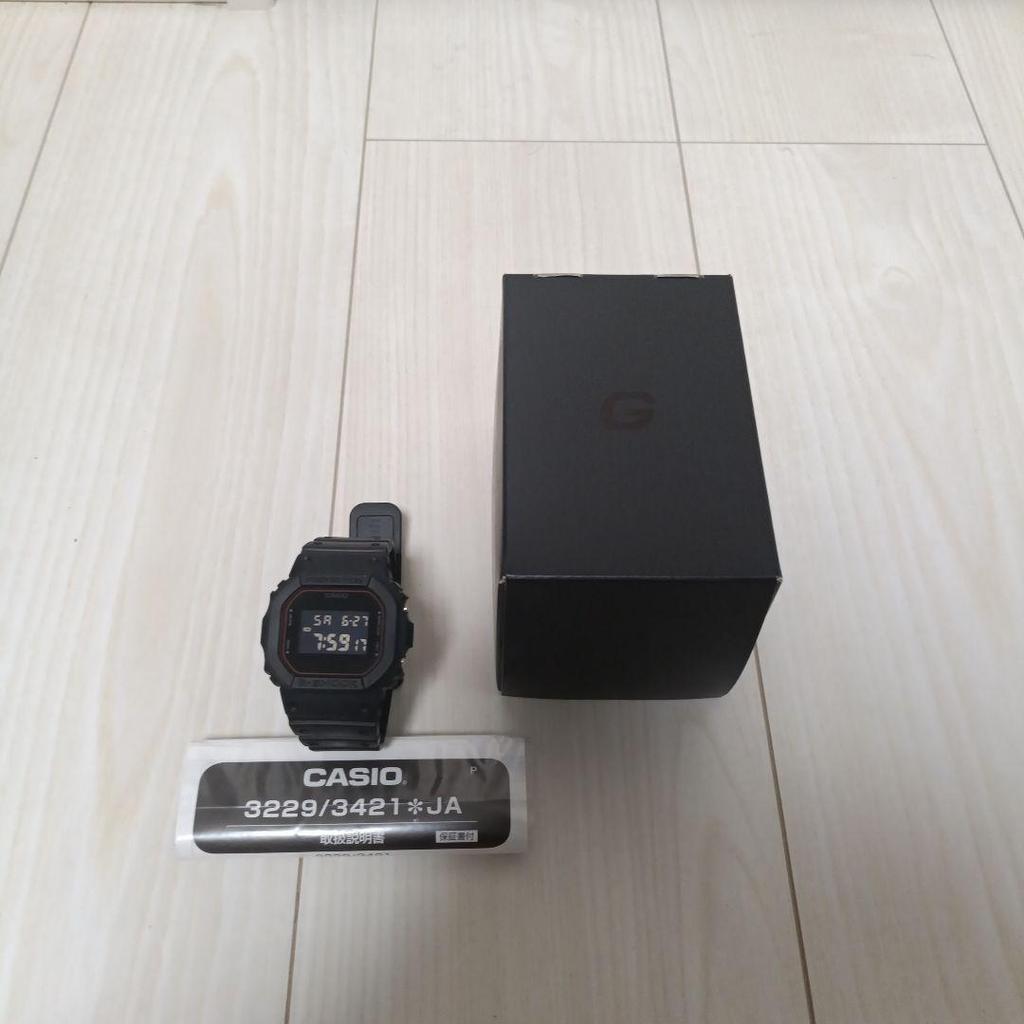 Used CASIO G-SHOCK protection edifice special order new unused