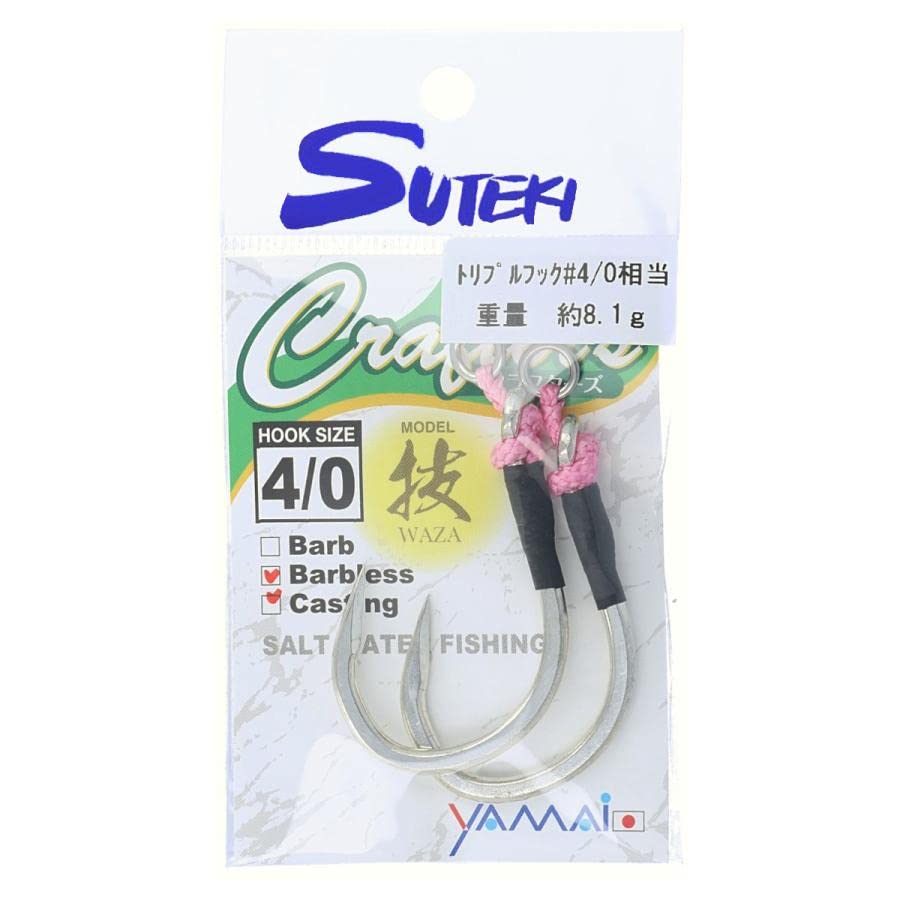 YAMAI Suteki Hook Crafters Technique Barbless #4/0