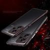 For Xiaomi Redmi Note 13 Pro+ Bumper Case Metal Frame Bumper Cover with Camera Lens Guard