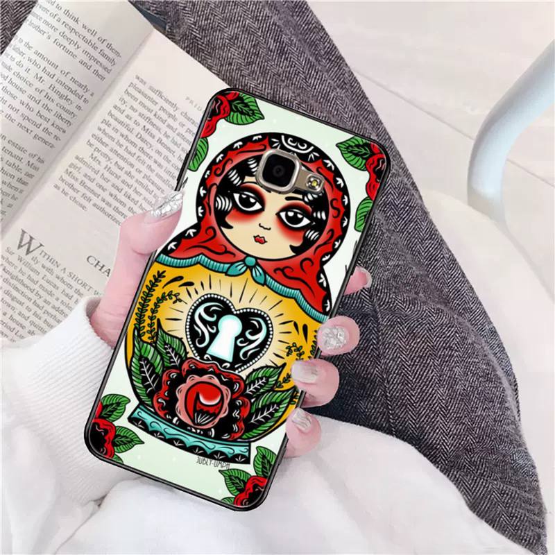 Russian Dolls Matryoshka Phone Case For Samsung Galaxy A30 A20 S20 A50S A30S A71 A10S A6 plus Fundas Coque