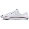 Chuck Taylor All Star Dainty OX Round Toe Lace-up  Lightweight Low-top Canvas Shoes Women's White