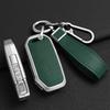 Zinc Alloy + Leather Car Key Case For Kia Sportage 2023 2024 Ray Sorento Soul Telluride Cerato 2020 K5 K8 2022 Remote Key Holder